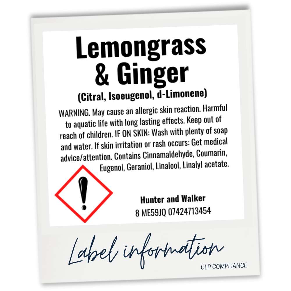 Lemongrass and Ginger CLP website information