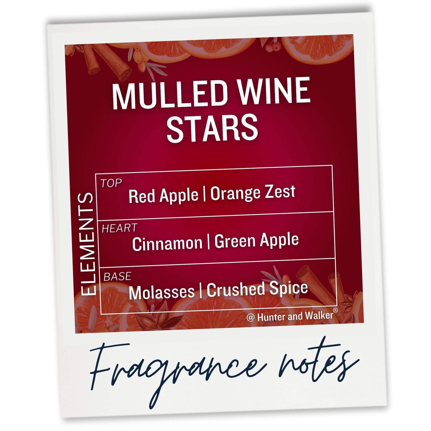 Mulled Wine Star Christmas Decorations