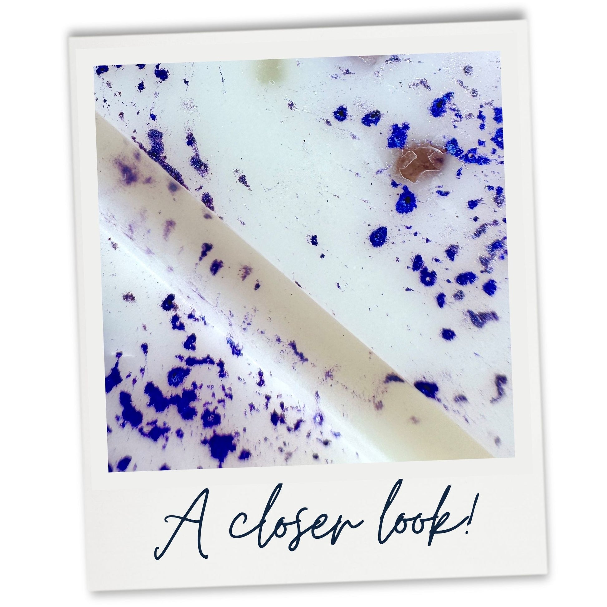 Patchouli wax melts close up image