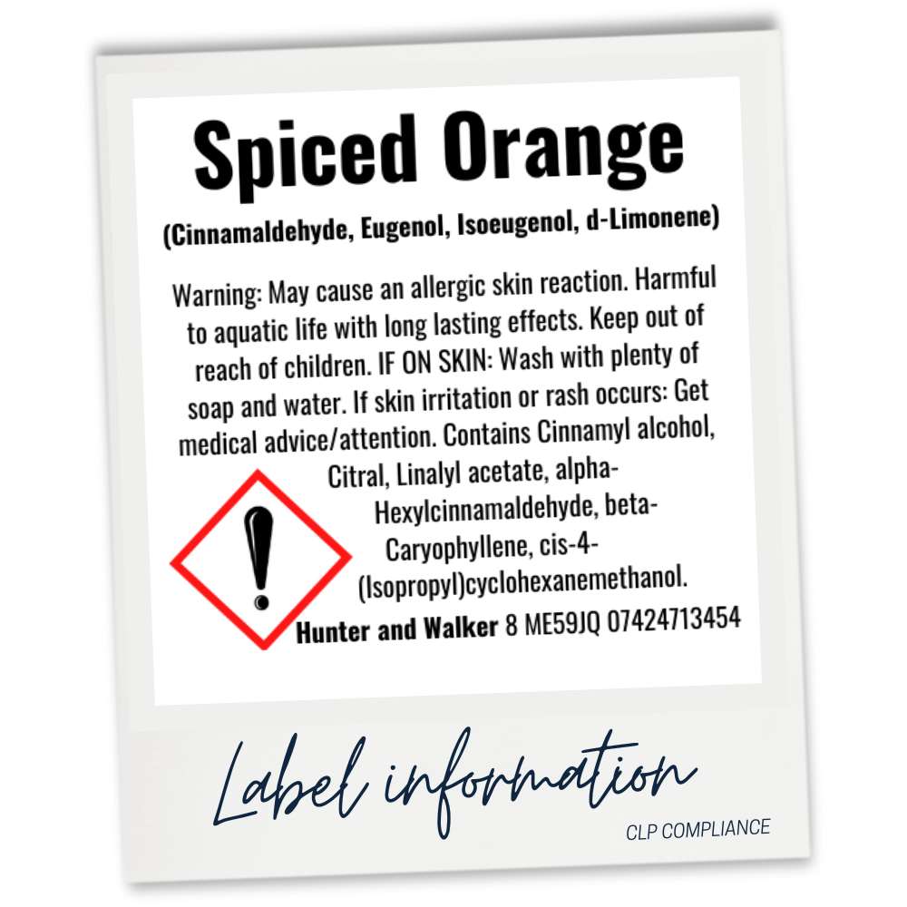 Spiced Orange CLP website information