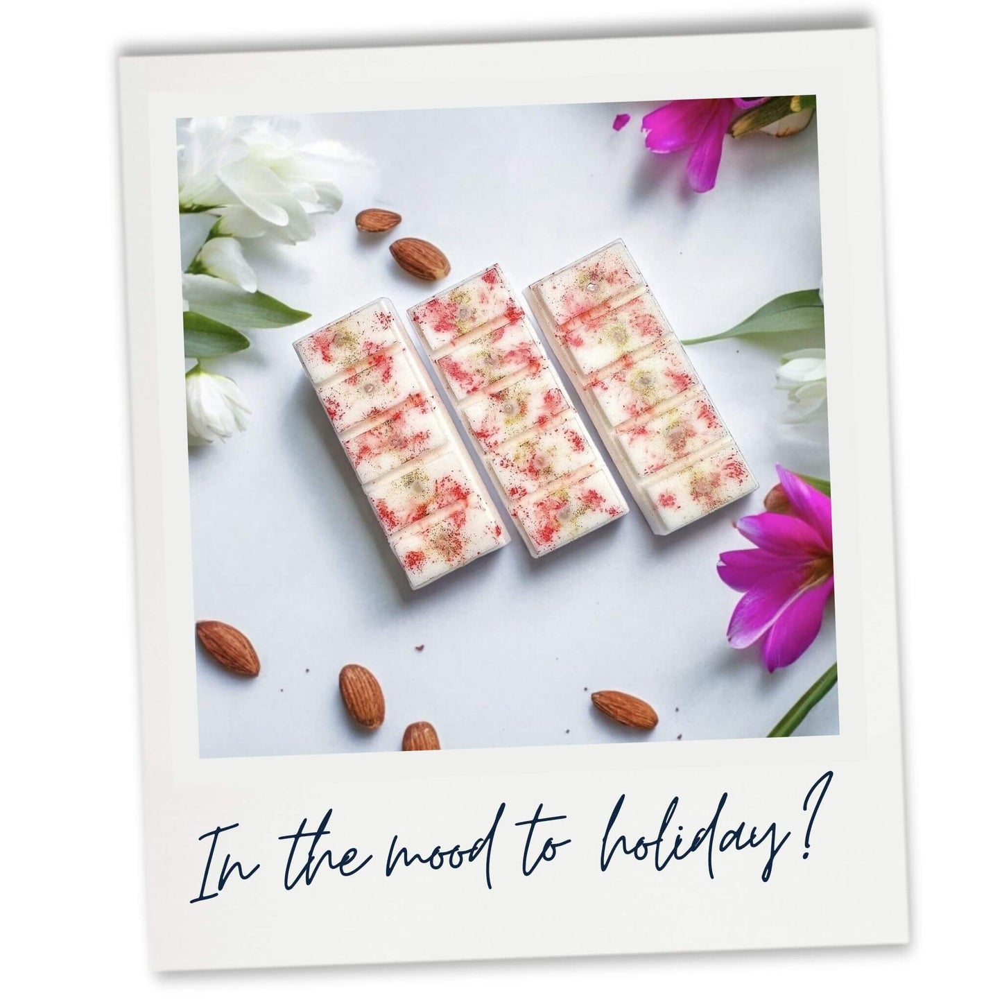 Sun Kissed wax melts trio with tropical flowers