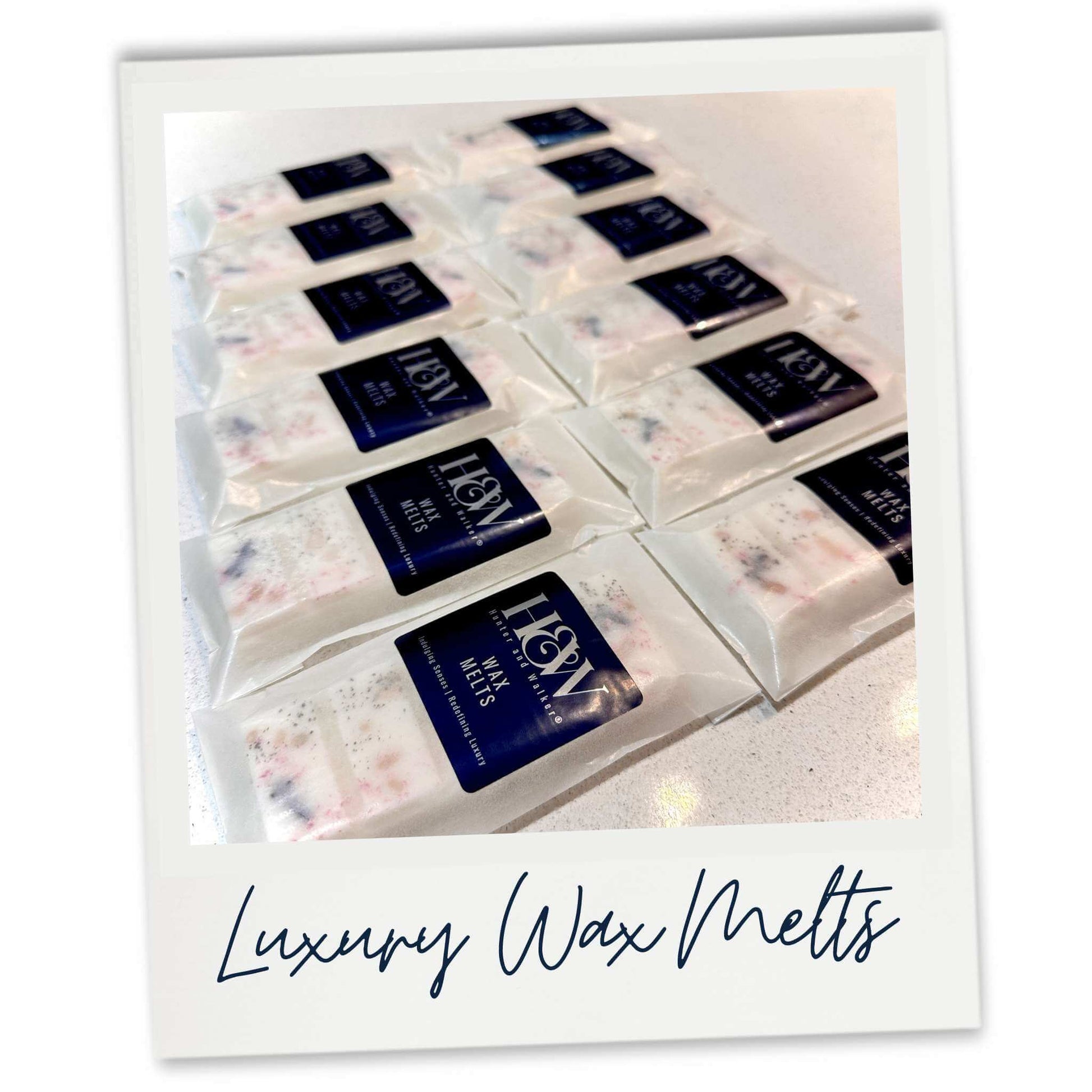 Wax melts in packaging