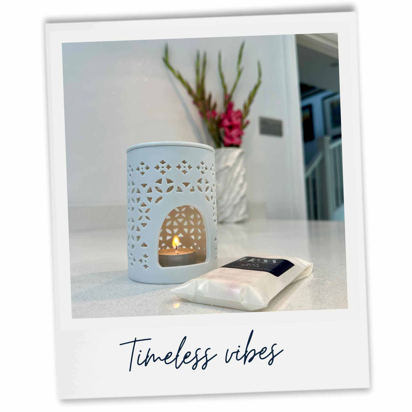 White Wax Melt Burner