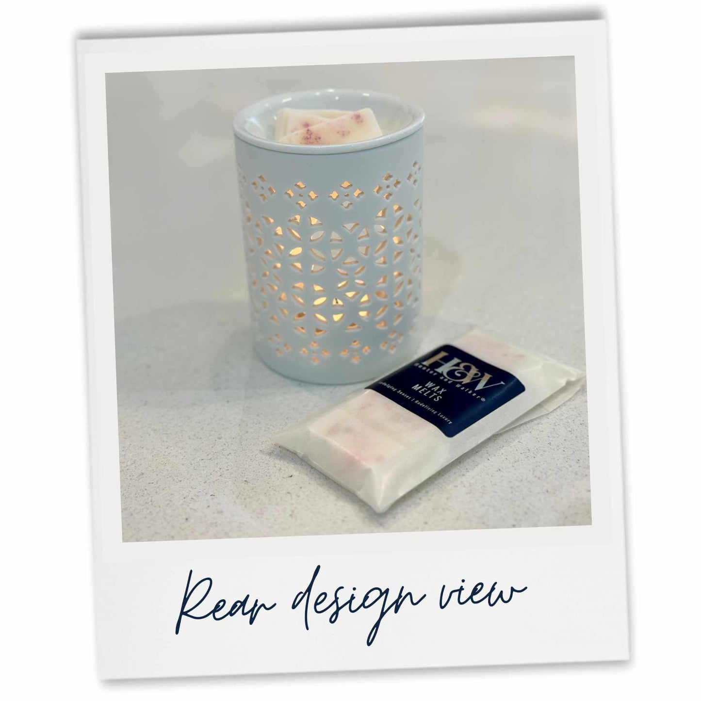 White Wax Melt Burner