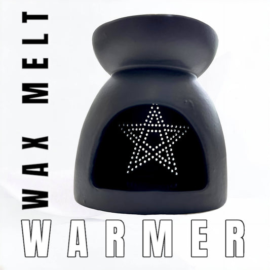 black wax melt burner main image