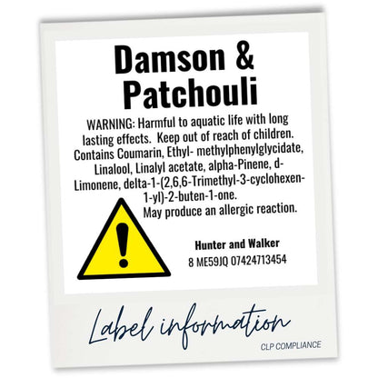 Damson and Patchouli wax melts