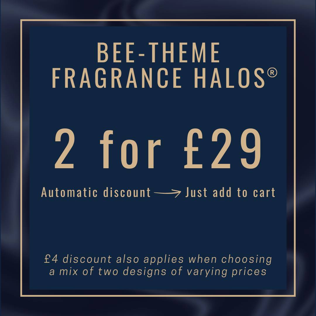 Pear and Freesia Bee Car Air Freshener