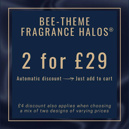 Pear and Freesia Bee Car Air Freshener