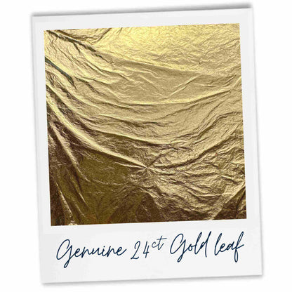 Genuine 24 carat gold leaf used in our wax melts