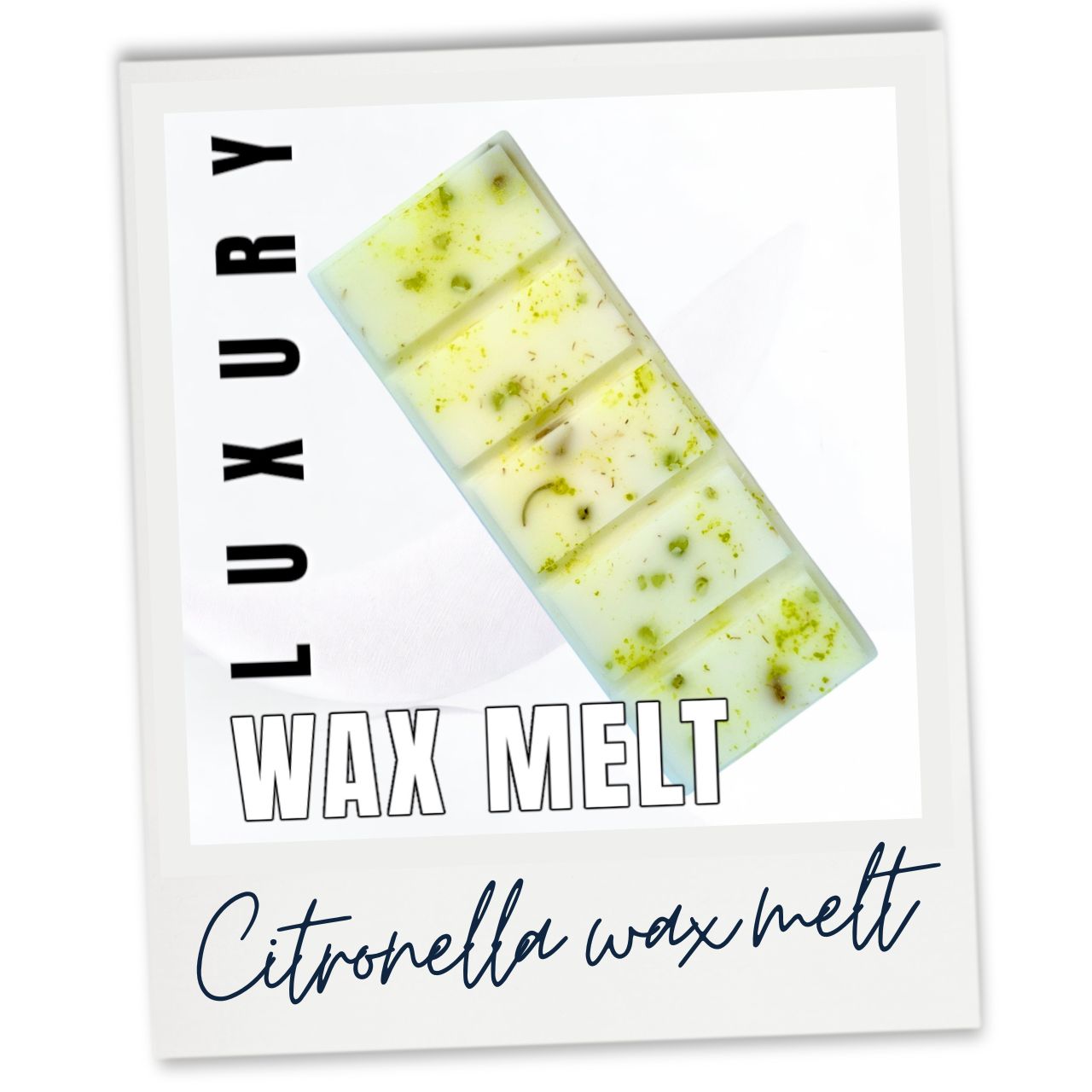 Our Citronella Wax Melts. Perfect for outdoor living this summer