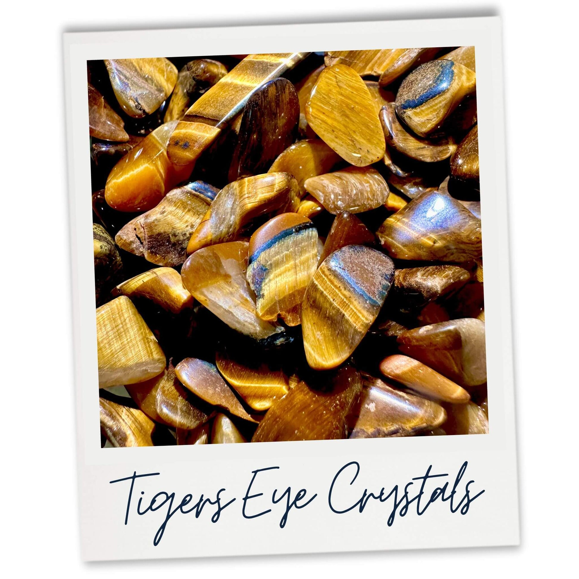 Tigers Eye crystal chips 